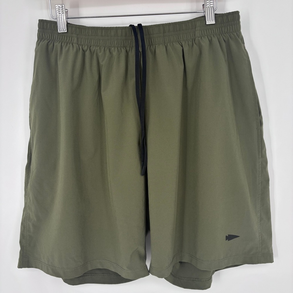 GORUCK Toughstretch Shorts Mens XL Green Lined 4-Way Training Gym Huckberry